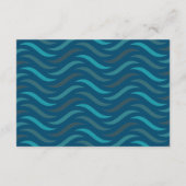 Shark Wedding RSVP Enclosure Card Informatiekaartje (Achterkant)