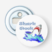 Shark Week Button Flesopener (Voorkant)