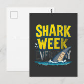 Shark Week Elke Dag Briefkaart (Voorkant / Achterkant)