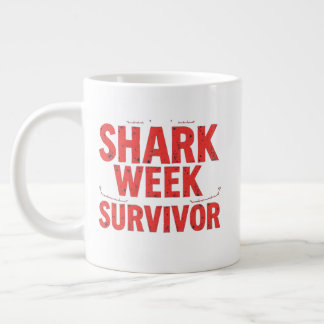 Shark Week Overlever Grote Koffiekop