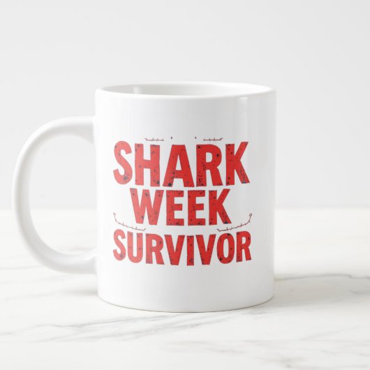 Shark Week Overlever Grote Koffiekop (Links)
