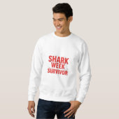 Shark Week Overlever Trui (Voorkant volledig)