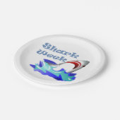 Shark Week Papieren Bordje (Gekanteld)