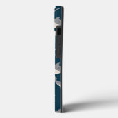 Shark Week Pattern Iphone Case Hoesje (Achterkant / Links)