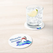 Shark Week Ronde Kartonnen Onderzetter (Insitu)