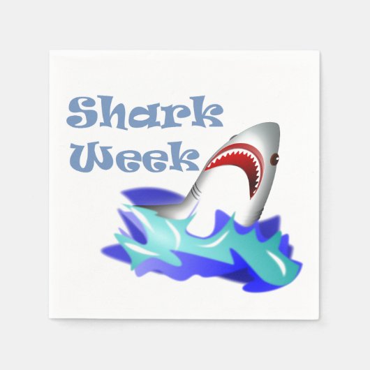 Shark Week Servet (Voorkant)