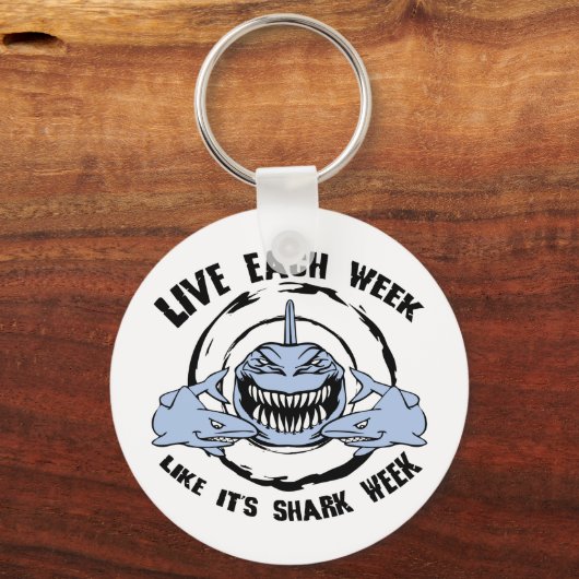 Shark Week Sleutelhanger (Voorkant)