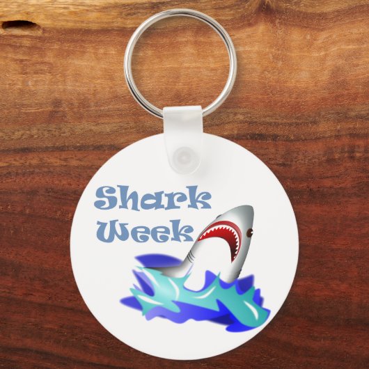 Shark Week Sleutelhanger (Achterkant)