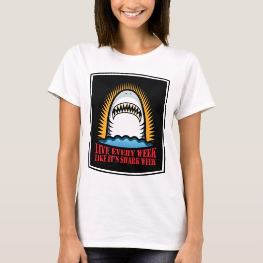 Shark Week T-shirt (Voorkant)