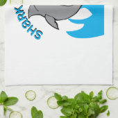 Shark Week Theedoek (Gevouwen)