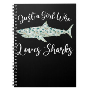 Shark Whale Zoo Keeper Girls Vrouwen Gift Ocean Notitieboek