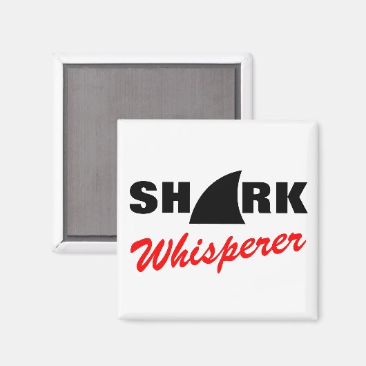 Shark whisperer magnet (Voorkant / Achterkant)