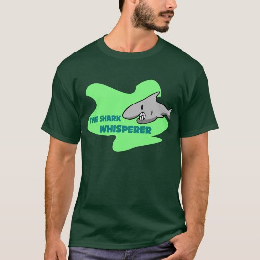 Shark Whisperer T-shirt (Voorkant)