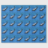 Shark Wrapping Paper Cadeaupapier (Vlak)