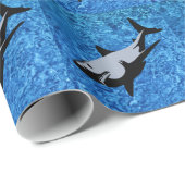 Shark Wrapping Paper Cadeaupapier (Rol Hoek)
