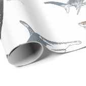 Shark Wrapping-papier Cadeaupapier (Rol Hoek)