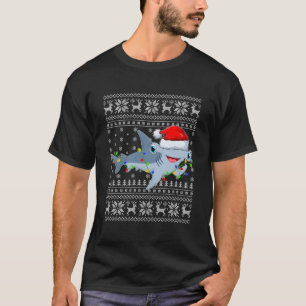 Shark Xmas Sweater Style Lelijke Hammerhead Shark T-shirt