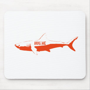 Shark, zo knuffel me. muismat