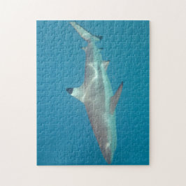 Shark zwemmen onder water puzzel