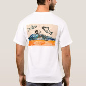 SharkBait Bob Ross T-Shirt (Achterkant)