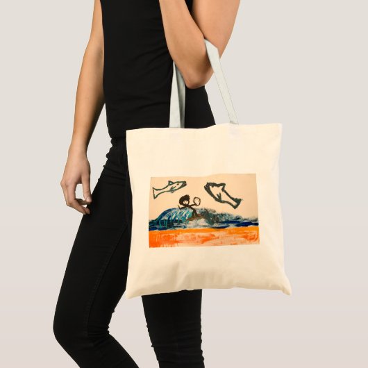 sharkbait tote bag (Voorkant (product))