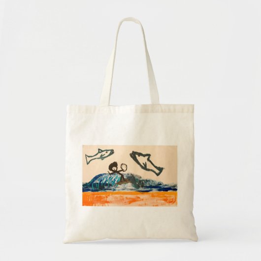 sharkbait tote bag (Voorkant)