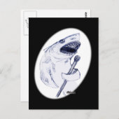 Sharkey Finatra Briefkaart (Voorkant / Achterkant)