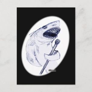 Sharkey Finatra Briefkaart