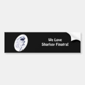 Sharkey Finatra Bumpersticker (Voorkant)