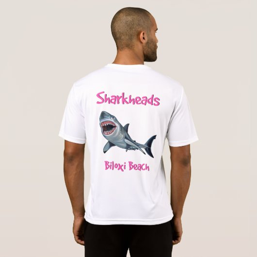 Sharkhead Classic T-Shirt (Achterkant volledig)