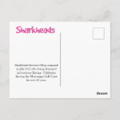 Sharkhead Souvenir Shop - Biloxi MS Briefkaart (Achterkant)