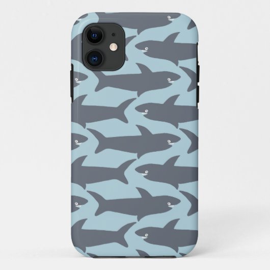 Sharkie iPhone 5 Barely Universal Hoesje in Bl (Achterkant)