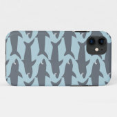 Sharkie iPhone 5 Barely Universal Hoesje in Bl (Achterkant (horizontaal))