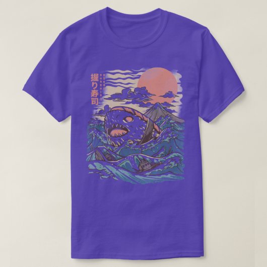 Sharkiri Sushi T-shirt (Design voorkant)
