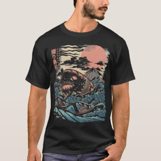 Sharkiri Sushi vrienden jongen T-shirt