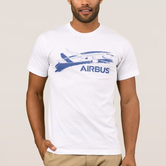 Sharklet Airbus 320 T-shirt (Voorkant)