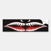 Sharkmouth Bumpersticker (Voorkant)