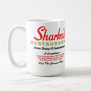 Sharko's Restaurants, 3 locaties, Illinois Koffiemok