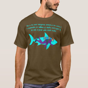 Sharkpedo Haifischstaarten Shark Vacmop Haaienpop T-shirt
