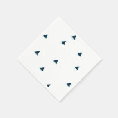 Sharks-aandacht! luiers servet (Hoek)