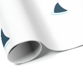 Sharks-aandacht! verpakkingspapier cadeaupapier (Rol Hoek)