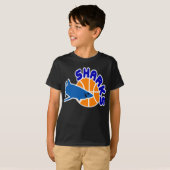 Sharks Basketball T-Shirt (Voorkant volledig)