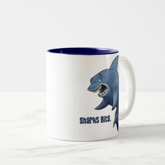 Sharks Bite Mok (Voorkant rechts)