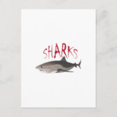 SHARKS BRIEFKAART (Voorkant)
