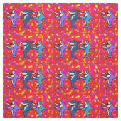SHARKS DANCING STOF (Swatch)
