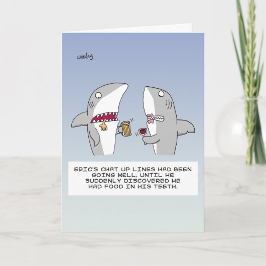 Sharks Dating - Happy Valentijnsdag. Kaart (Voorkant)