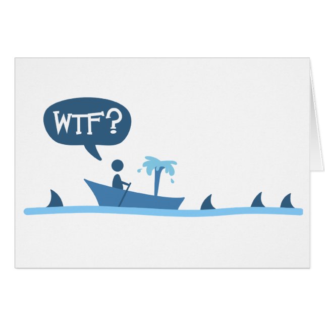 Sharks-kaart (Voorkant Horizontaal)