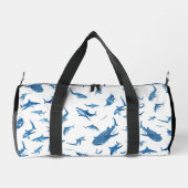 Sharks & Manta Rays｜Ocean Art Design Plunjezak (Achterkant)