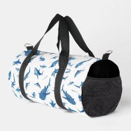 Sharks & Manta Rays|Ocean Art Design Plunjezak