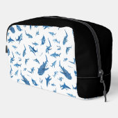 Sharks & Manta Rays|Ocean Art Design Toilettasje (Rechterhoek)